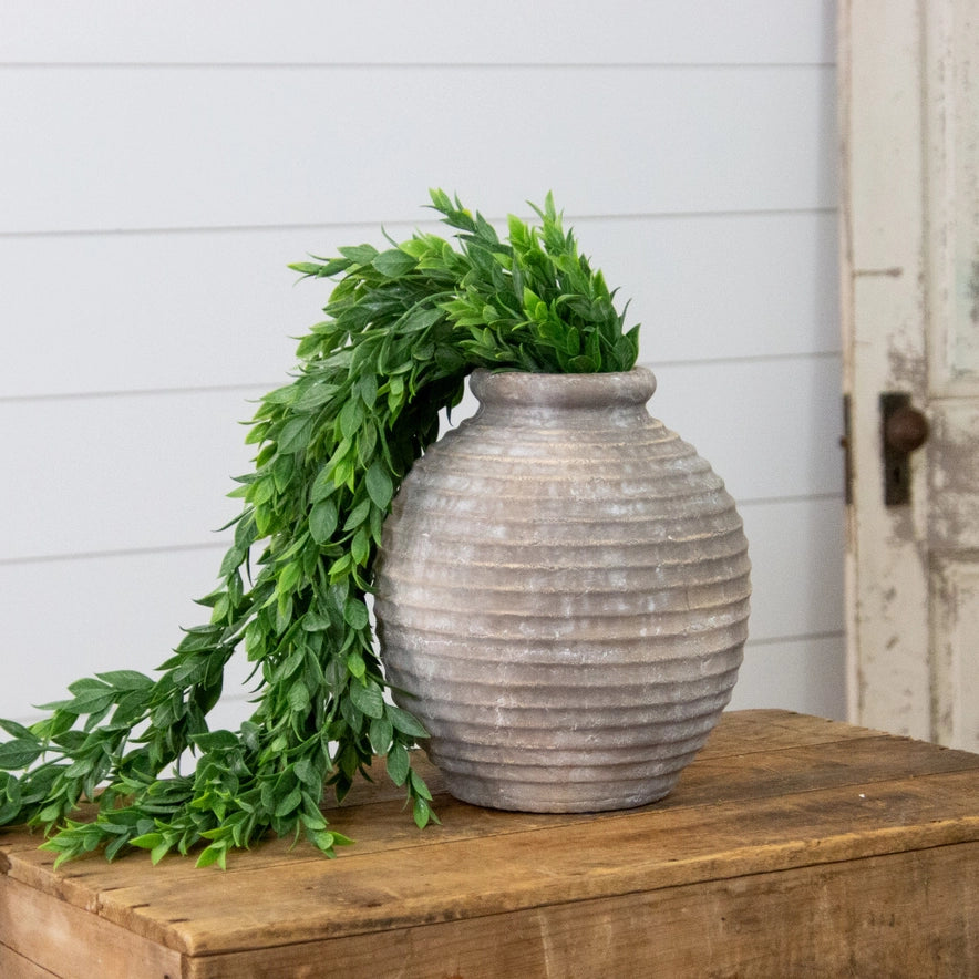 Ridged Vase