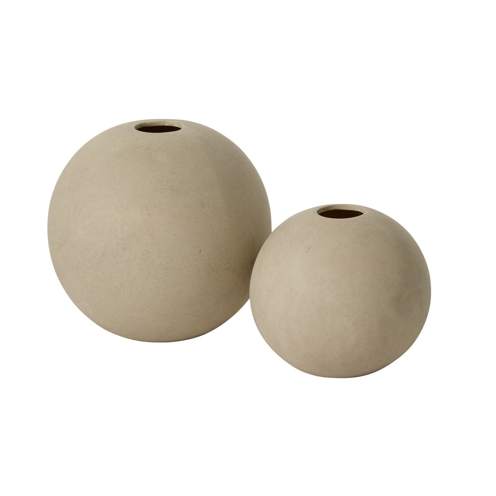 Round Ceramic Vase - 2 Sizes