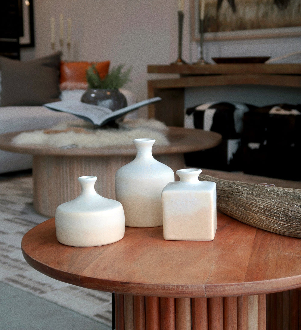Smooth Stoneware Budvase - 3 Styles