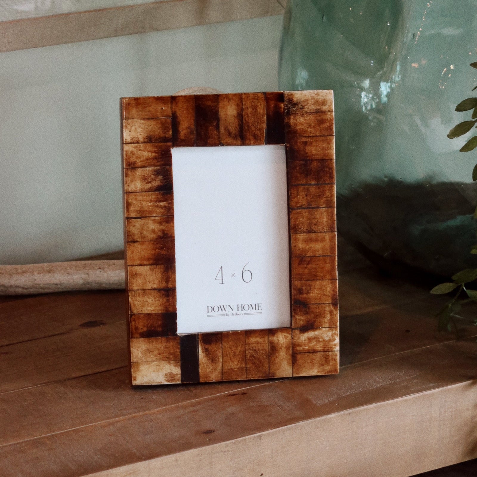Blocked Bone Photo Frame - 2 Sizes