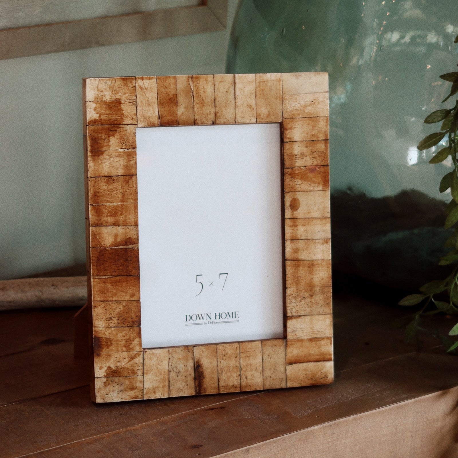 Blocked Bone Photo Frame - 2 Sizes