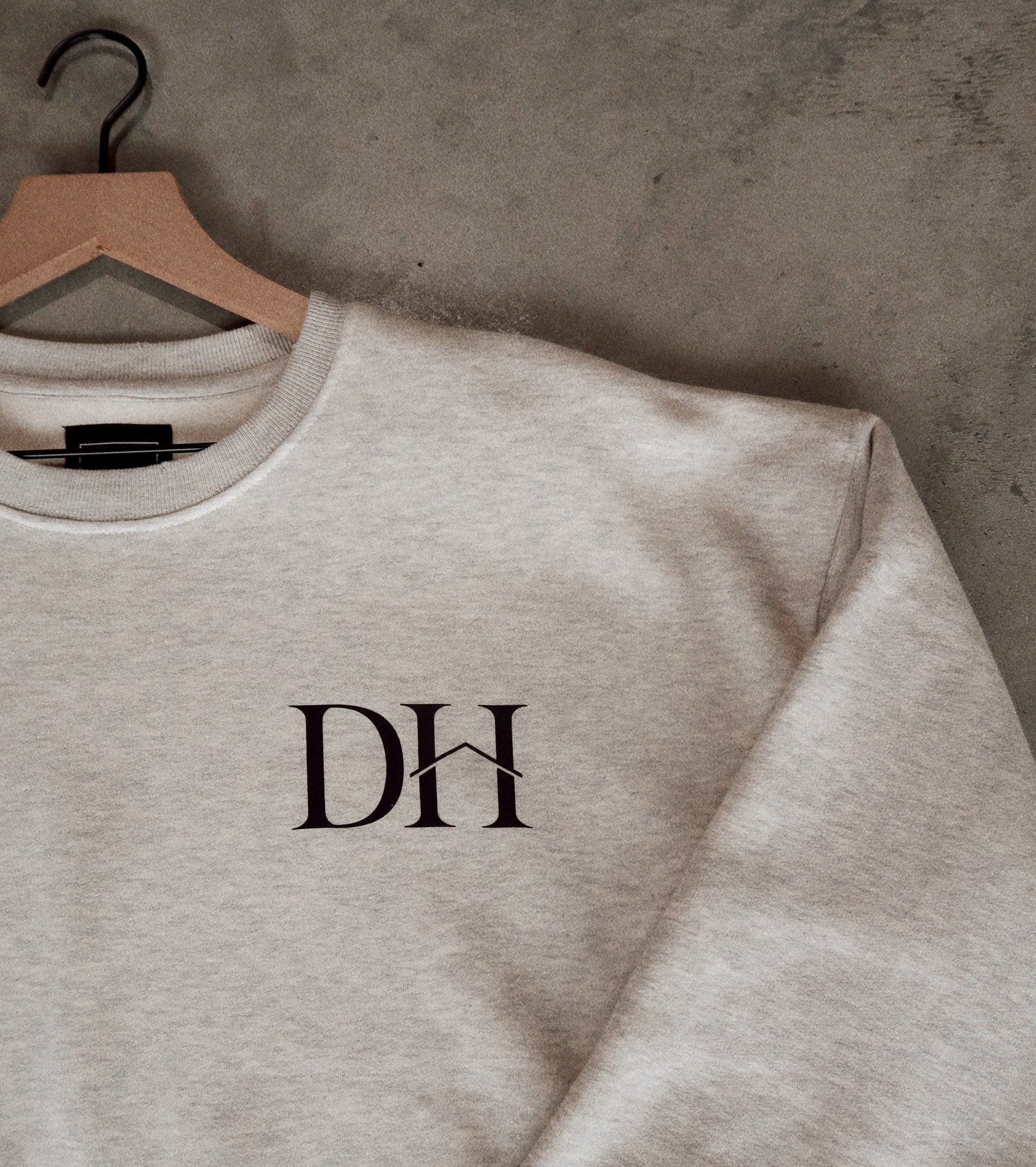 DH Heathered Crewneck Sweatshirt