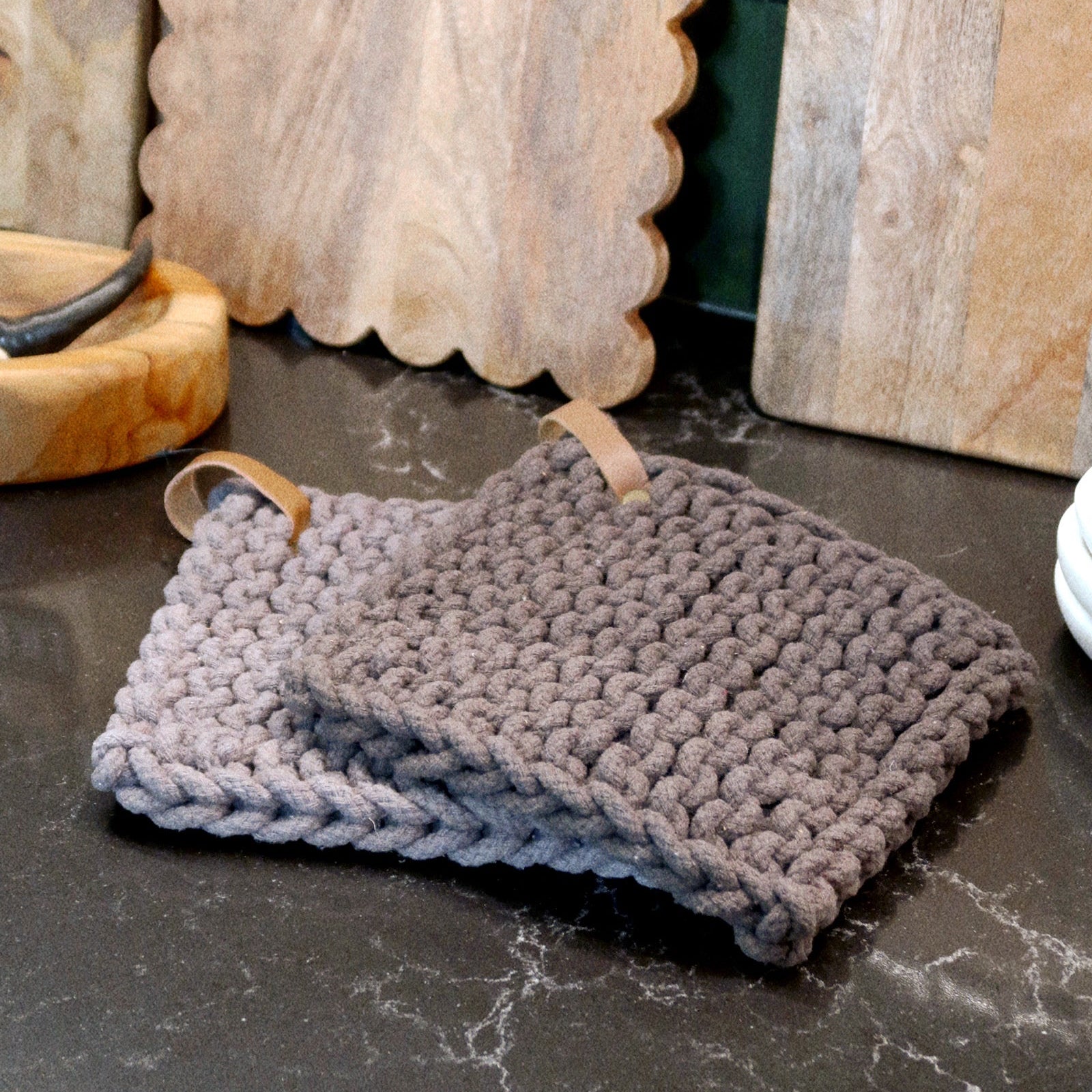 Thick Cotton Pot Holder - 3 Colors