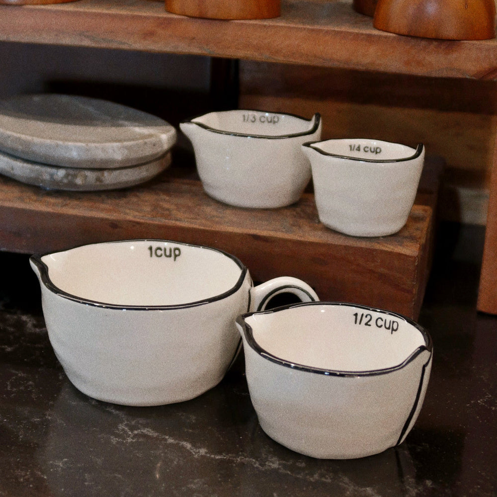 Stoneware Measuring Cup Set