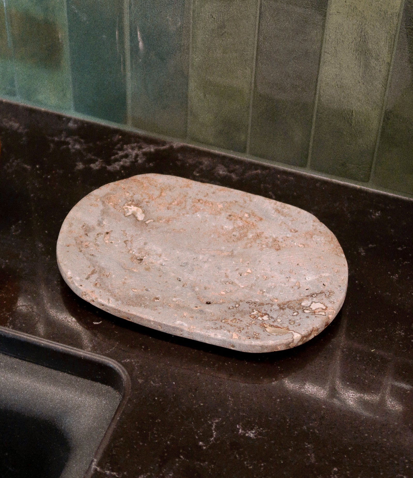 Travertine Soap Dish