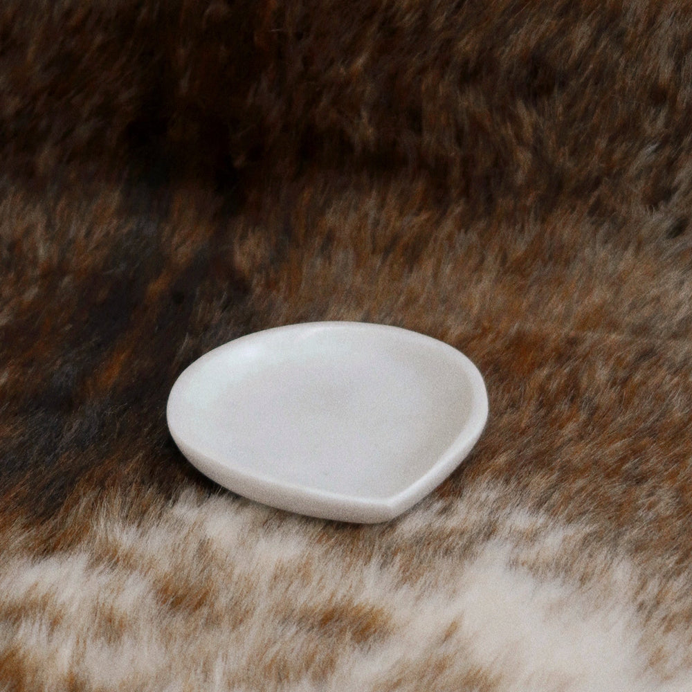 White Marble Spoon Rest