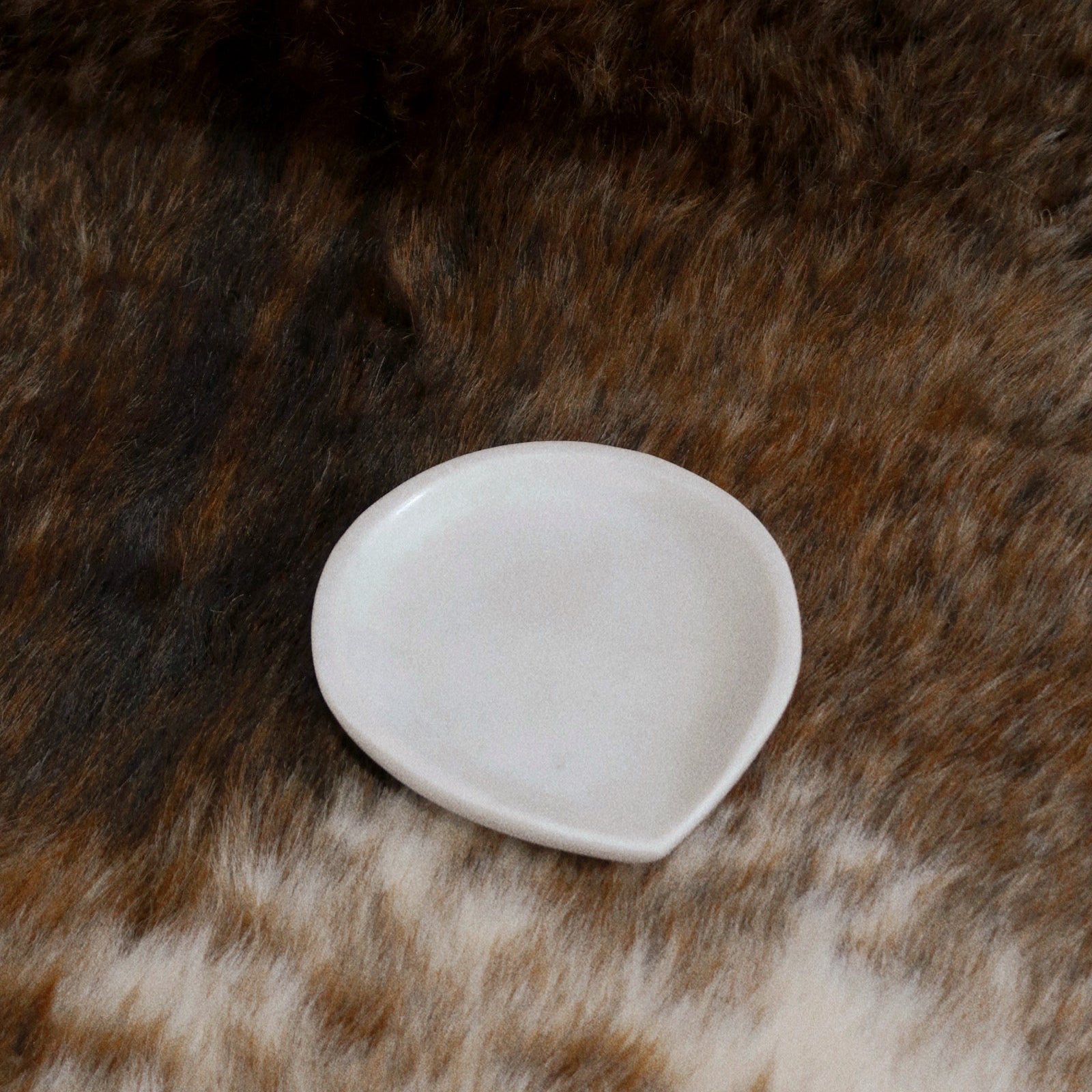 White Marble Spoon Rest