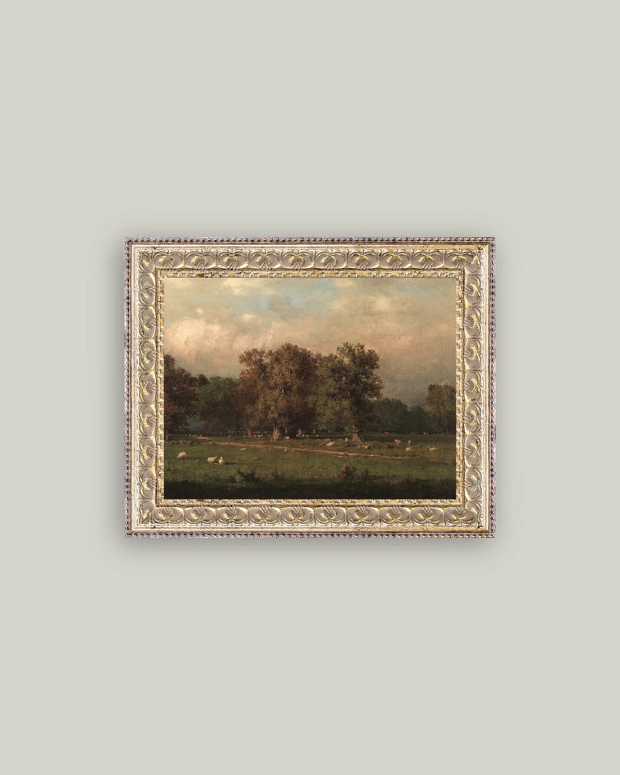 Sheep Farm Framed Artwork - 4 Sizes