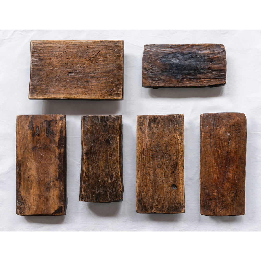 Found Wood Pedestal - 2 Sizes