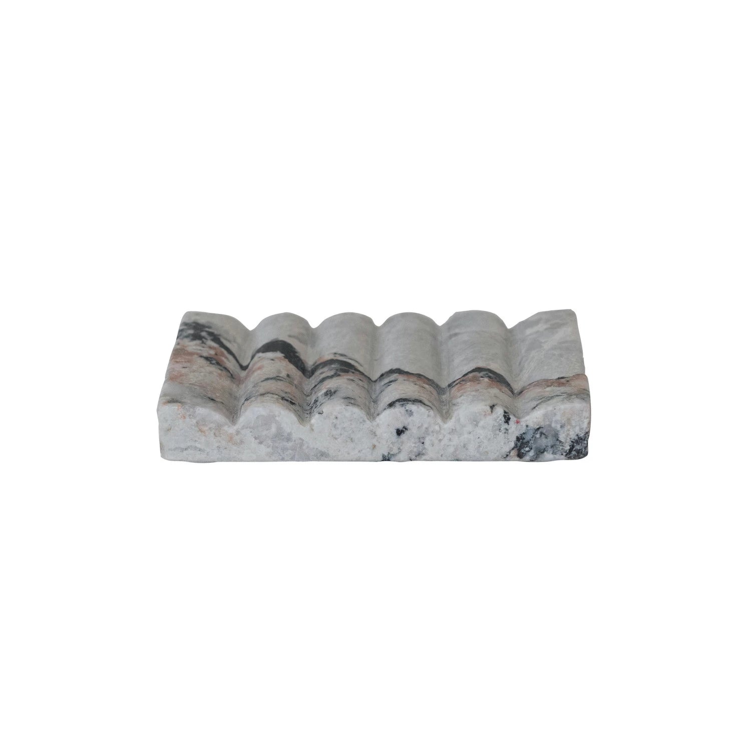Carved Natural Marble Soap Dish