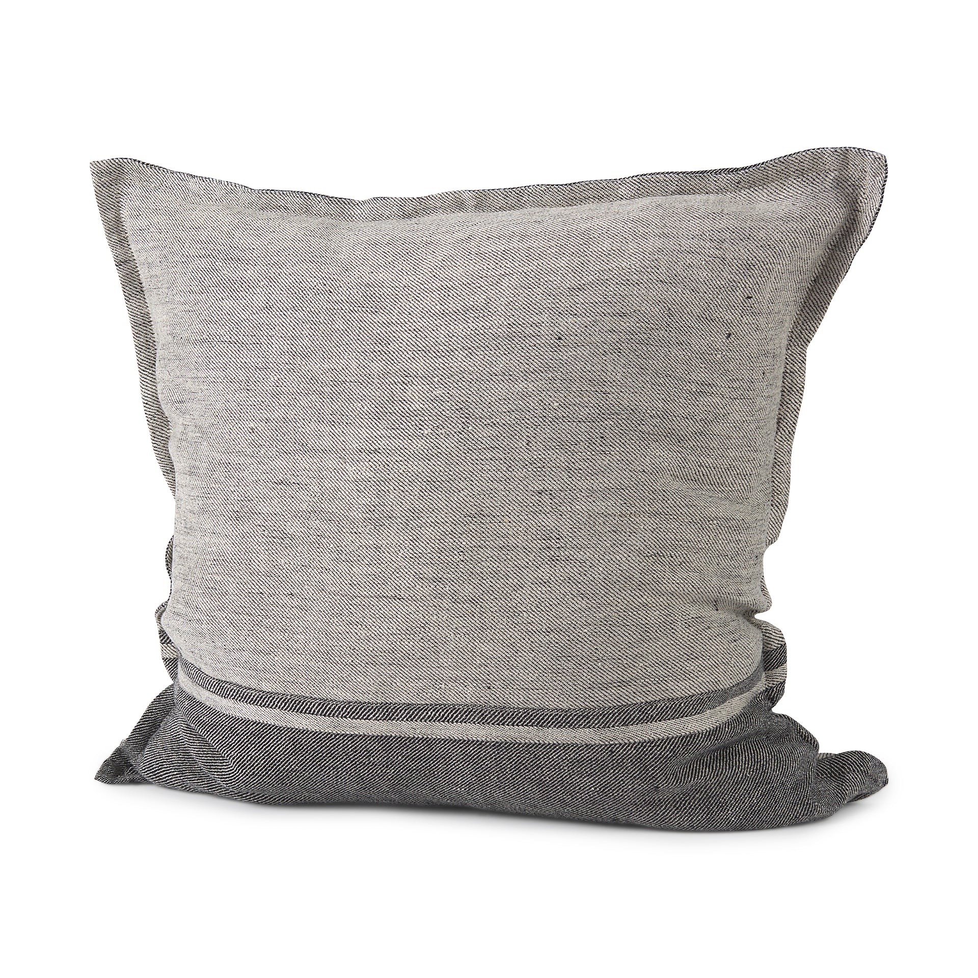 Color Block Herringbone Pillow - 2 Sizes