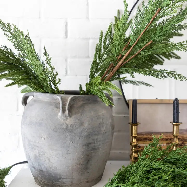 Faux Cypress Pine Stems - 3 Sizes