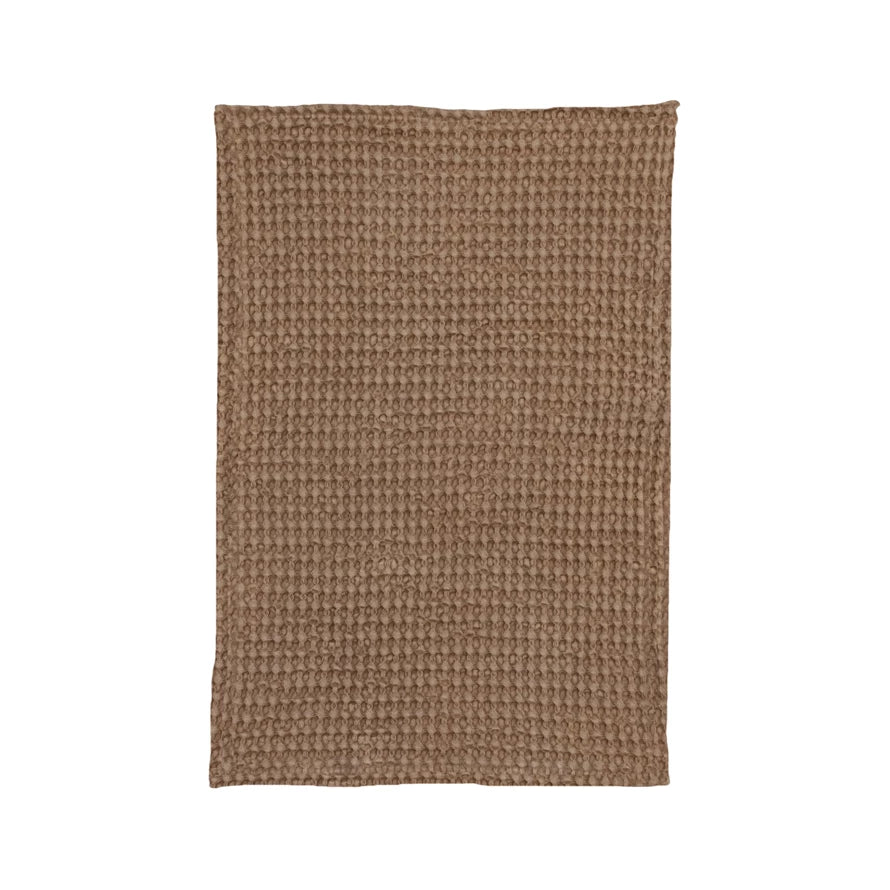 Stonewashed Waffle Weave Tea Towel - 4 Colors