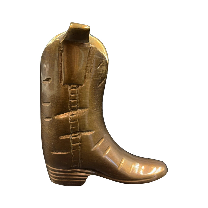 Brass Cowboy Boot Holder