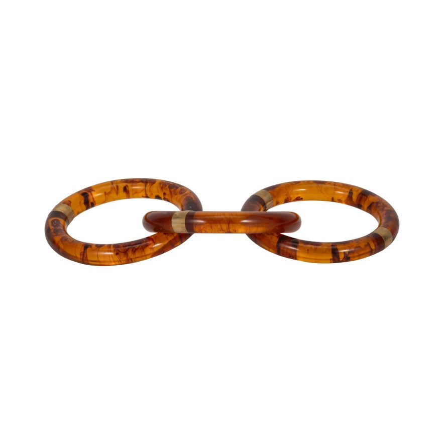 Handmade 3-Link Tortoise Chain