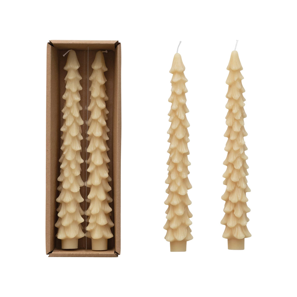Tree Shaped Candlesticks - 2 Colors