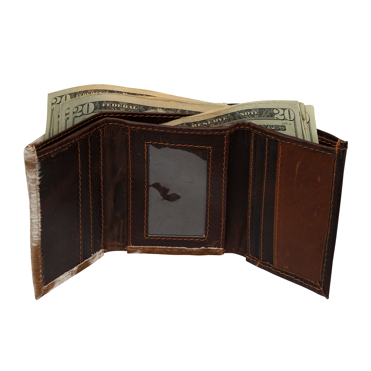 Genuine Cowhide Wallet - 2 Styles