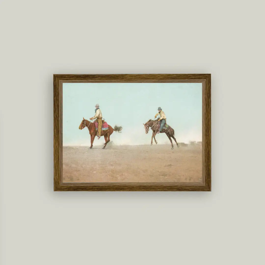 Two of A Kind Framed Artwork - 2 Sizes