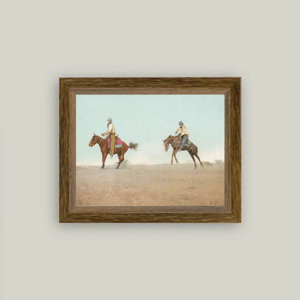 Two of A Kind Framed Artwork - 2 Sizes