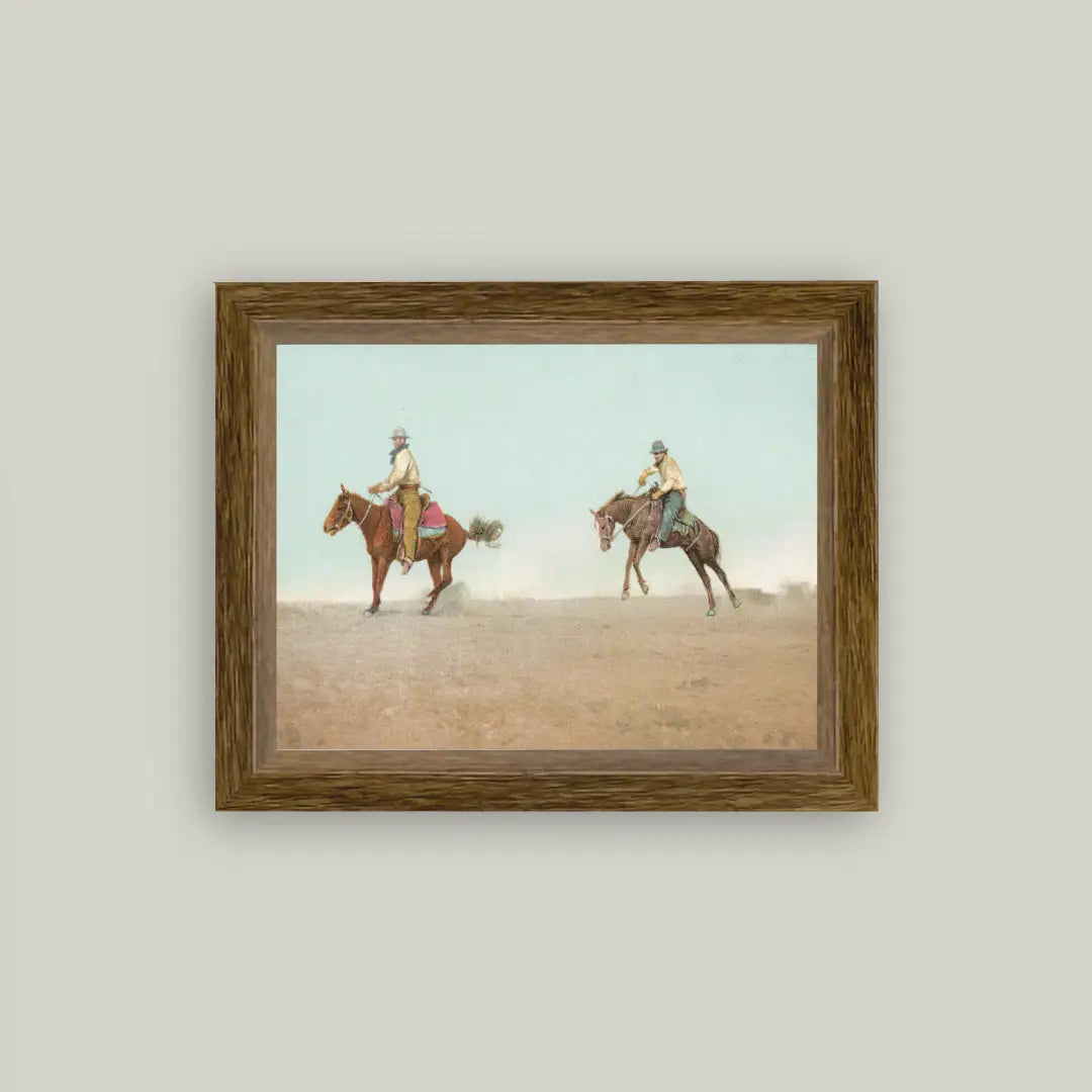 Two of A Kind Framed Artwork - 2 Sizes