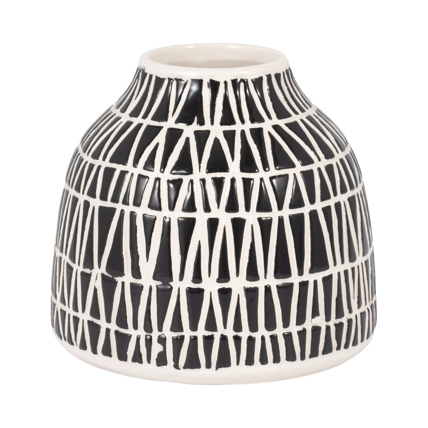 Black & White Budvase