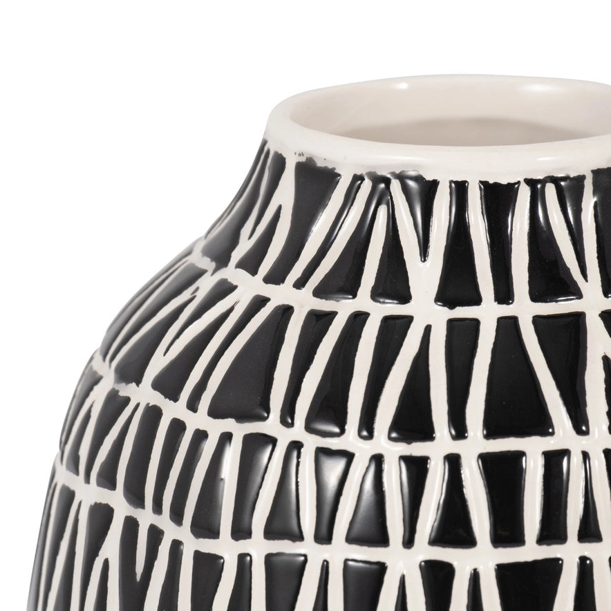 Black & White Budvase