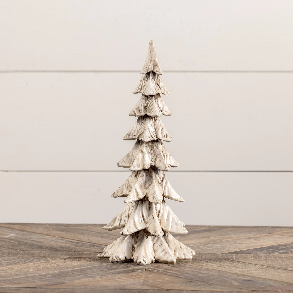Weathered Resin Pine Tree - 3 Sizes