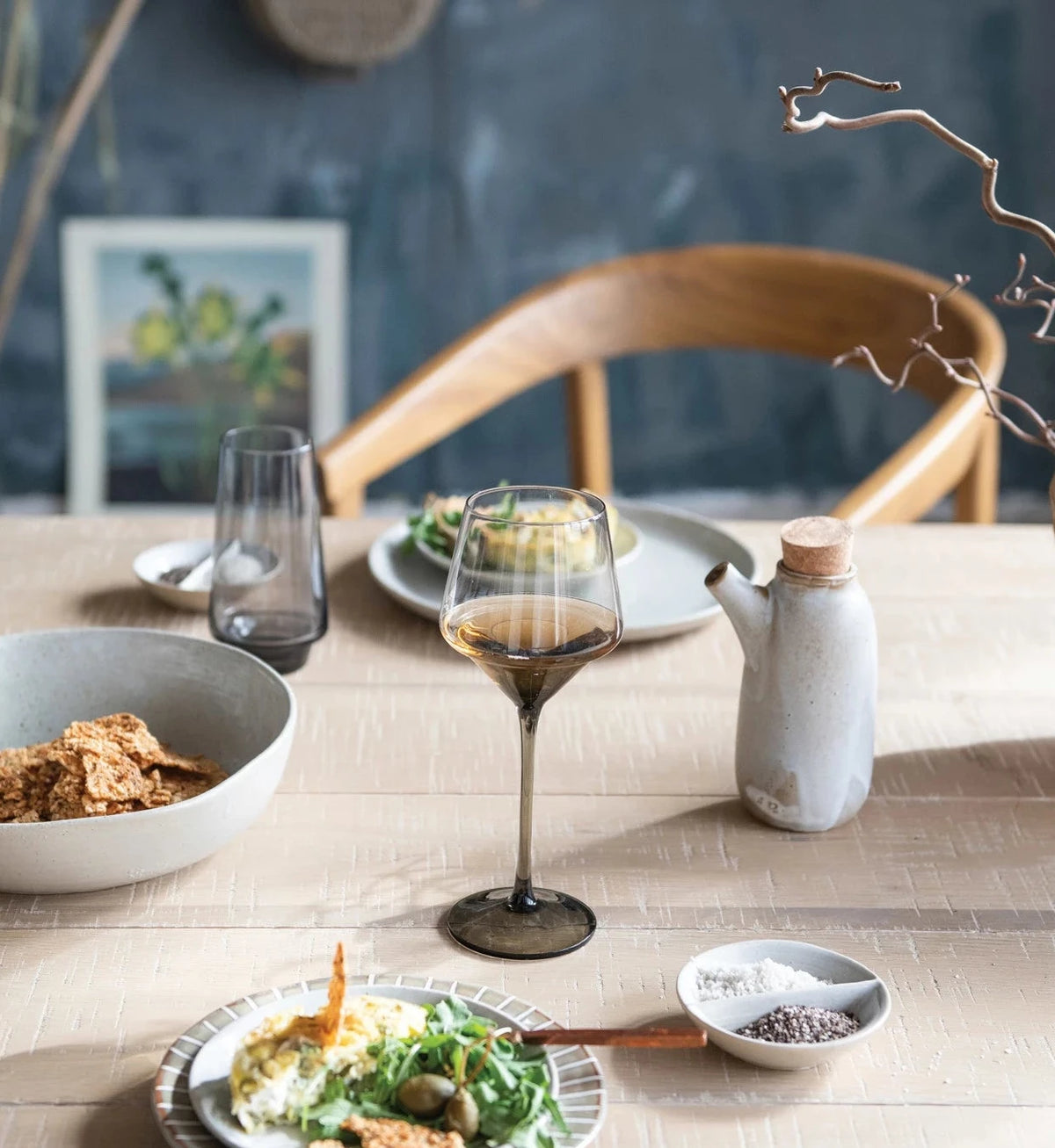 Angular Wine Glass – Down Home by DeBoers