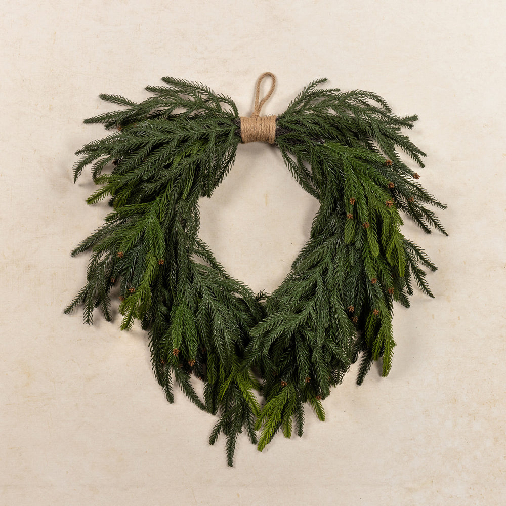 Pine Knotted Wreath
