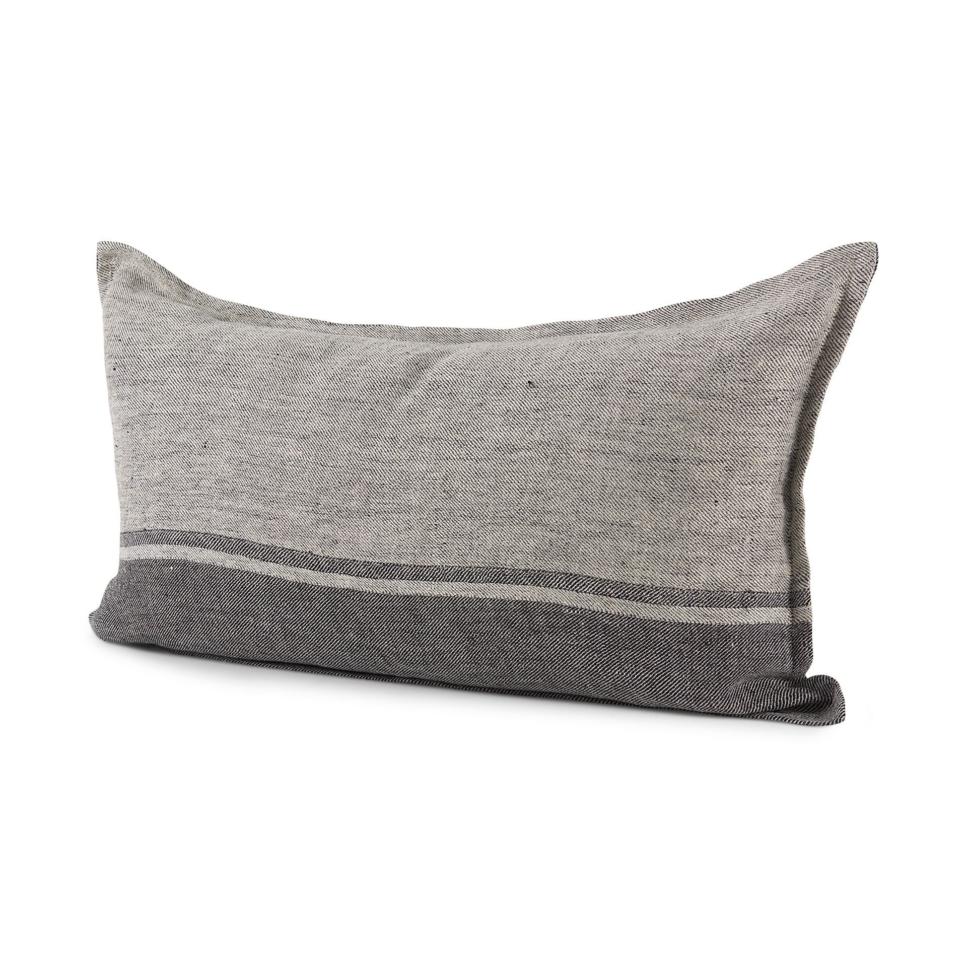 Color Block Herringbone Pillow - 2 Sizes